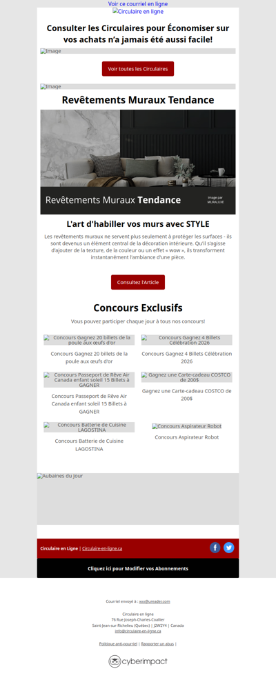 Walmart Tigre Géant IGA Metro Super C Uniprix Canac