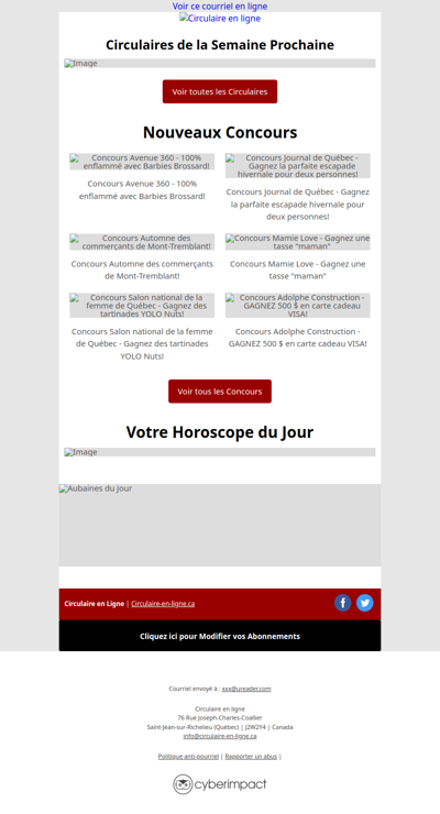 Semaine Prochaine🤩