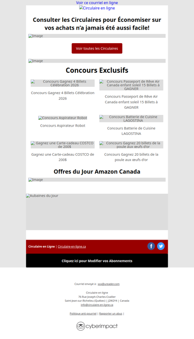 Walmart Tigre Géant IGA Metro Super C Uniprix Canac