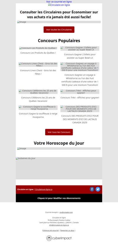 Maxi - Super C - Metro - IGA - Walmart - Tigre Géant