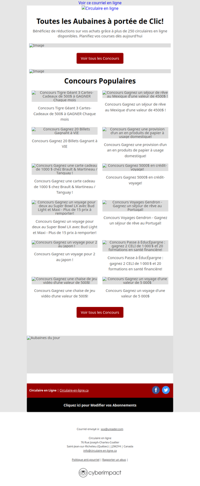 Super C Maxi Metro Tigre Géant Walmart Canac Jean Coutu