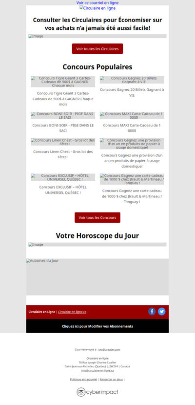 Maxi - Super C - Metro - IGA - Walmart - Tigre Géant