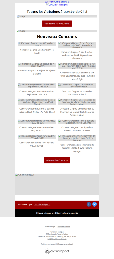 Maxi Costco Super C IGA Metro Rossy Walmart Tigre Géant Jean Coutu