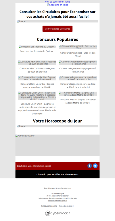 Maxi - Super C - Metro - IGA - Walmart - Tigre Géant