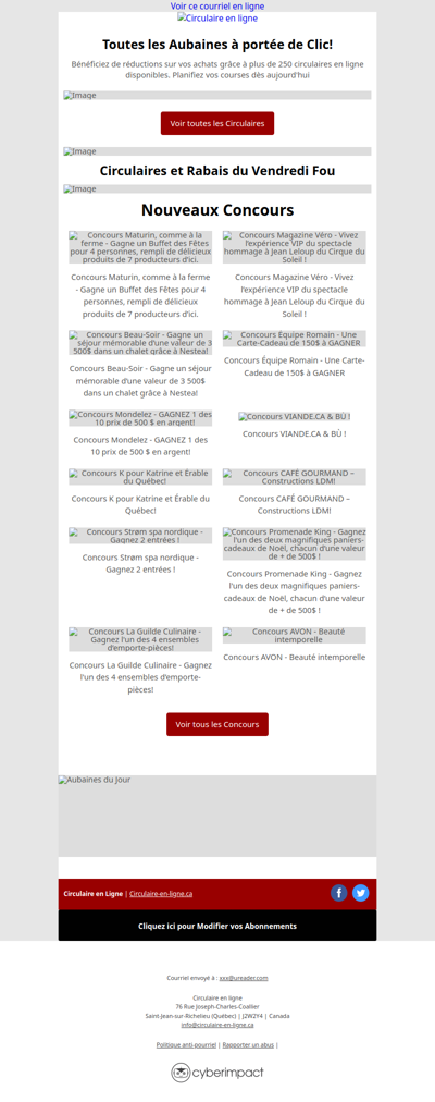 Super C Maxi Metro Tigre Géant Walmart Canac Jean Coutu