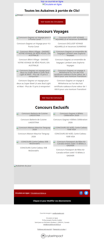 Maxi Costco Super C IGA Metro Rossy Walmart Tigre Géant Jean Coutu