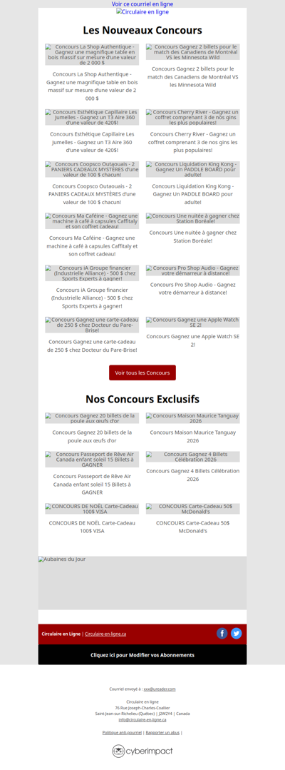 Nouveaux Concours🏆