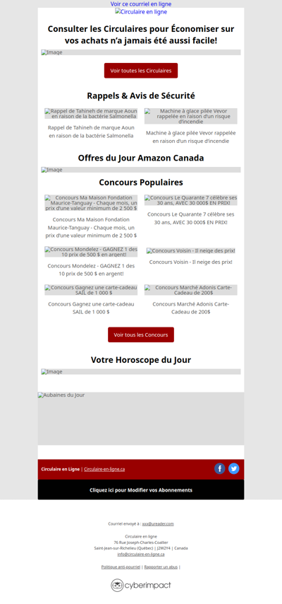 Maxi - Super C - Metro - IGA - Walmart - Tigre Géant