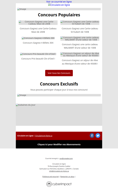 Concours Maison Maurice Tanguay 2026🏆