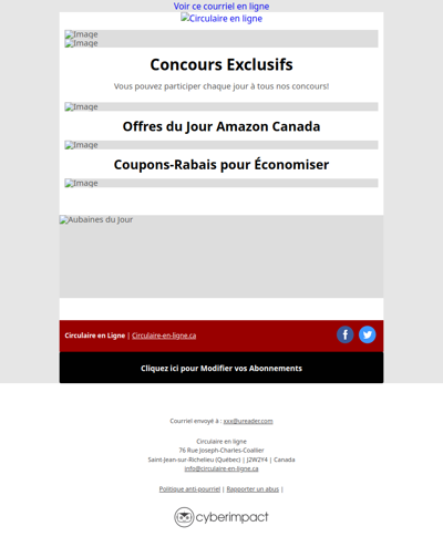 Walmart Tigre Géant IGA Metro Super C Uniprix Canac