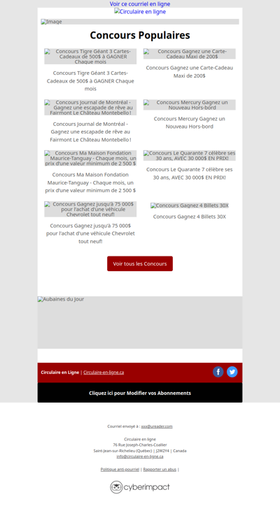 Gagnez 20 Billets Gagnant à VIE🏆