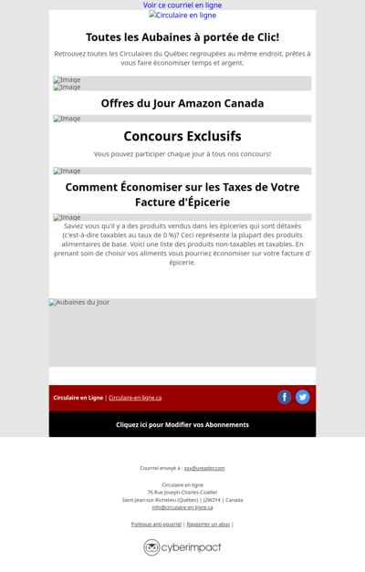 Maxi - Super C - Metro - IGA - Walmart - Tigre Géant