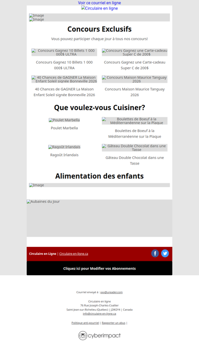 Maxi Costco Super C IGA Metro Rossy Walmart Tigre Géant Jean Coutu