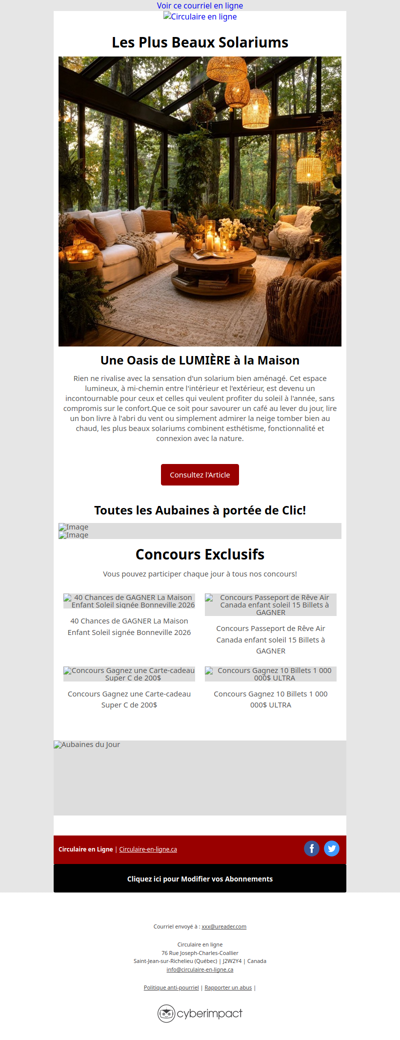 Les Plus Beaux Solariums🤩