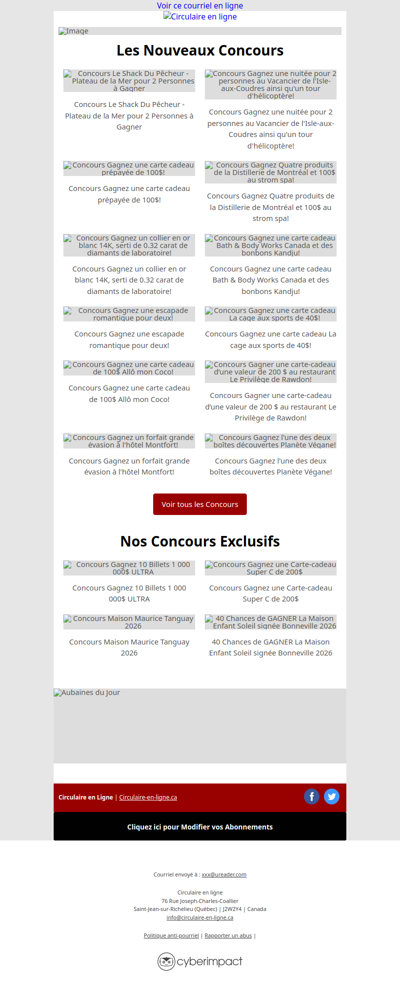 Concours Repartez avec 10 000$🤩