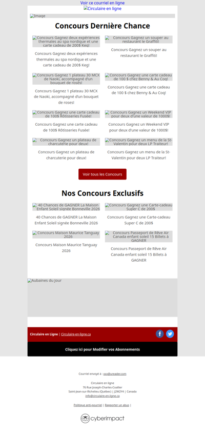 Concours Repartez avec 10 000$🤩