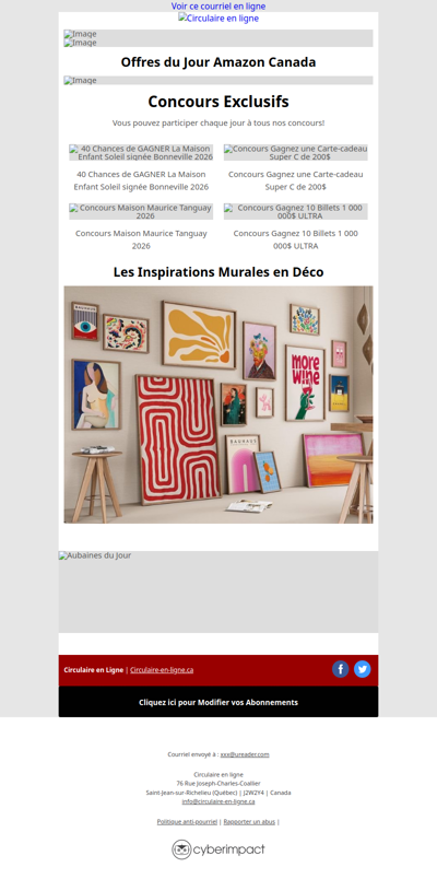 Nouvelles Circulaires du 19 au 25 février 2026