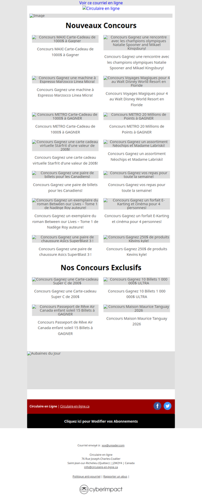 Concours Gagnez un Crédit Voyage de 5000$✈️