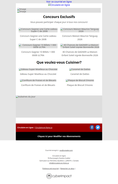 Walmart Tigre Géant IGA Metro Super C Uniprix Canac