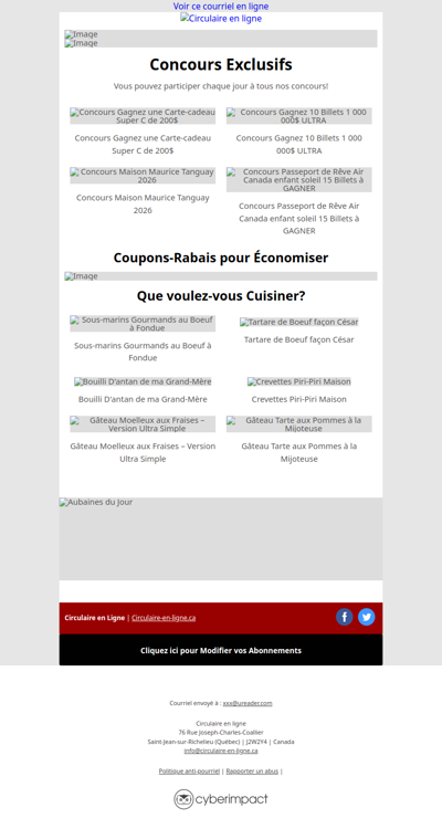 Maxi Costco Super C IGA Metro Rossy Walmart Tigre Géant Jean Coutu