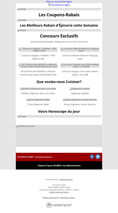 Maxi - Super C - Metro - IGA - Walmart - Tigre Géant