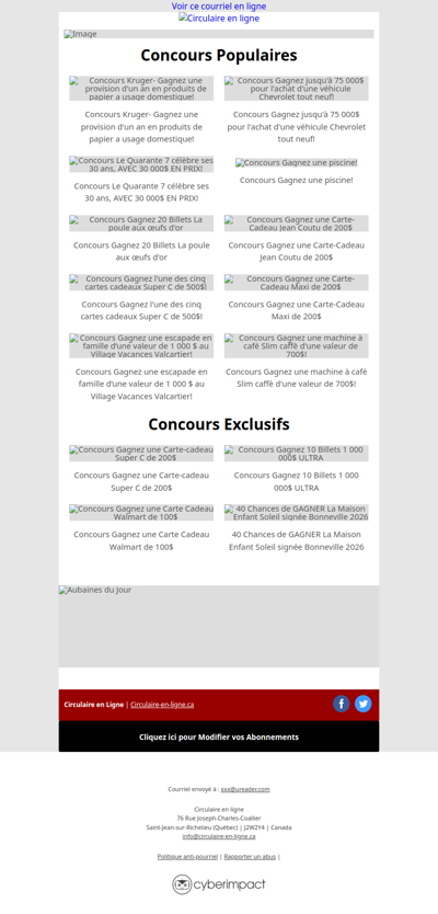 Concours Jean Coutu de 1000$ à Gagner🏆