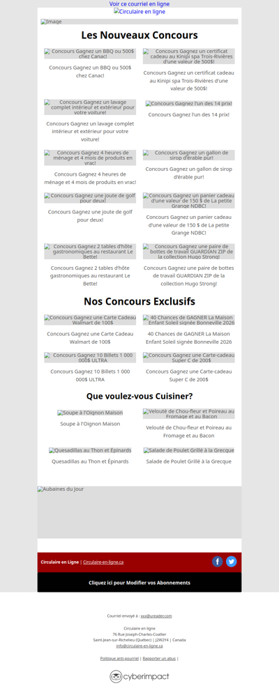Concours Super C - 1000$ à GAGNER 🤩