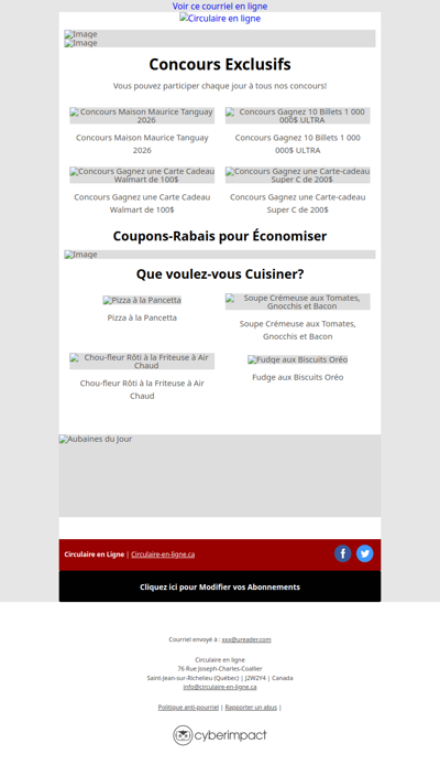 Maxi Costco Super C IGA Metro Rossy Walmart Tigre Géant Jean Coutu