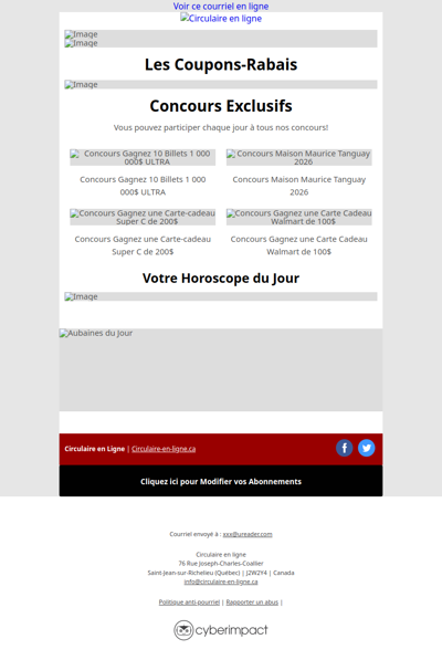 Maxi - Super C - Metro - IGA - Walmart - Tigre Géant