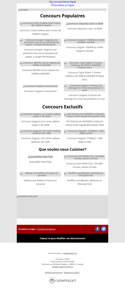 Concours Gagnez 20 Billets La poule aux œufs d'or🤩
