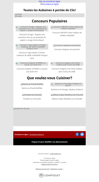 Maxi - Super C - Metro - IGA - Walmart - Tigre Géant