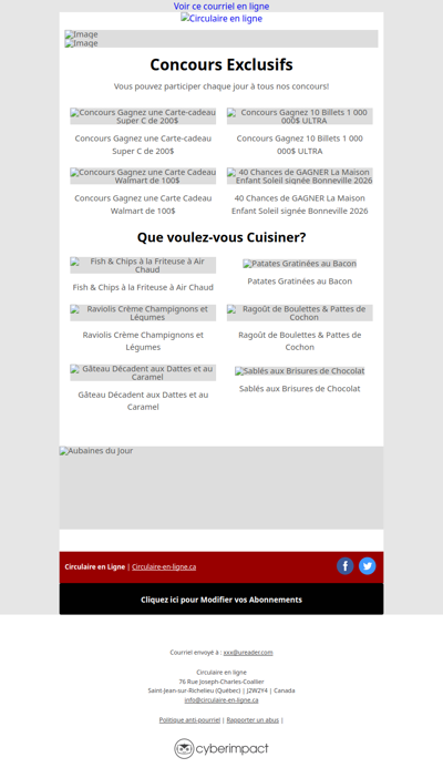 Maxi Costco Super C IGA Metro Rossy Walmart Tigre Géant Jean Coutu