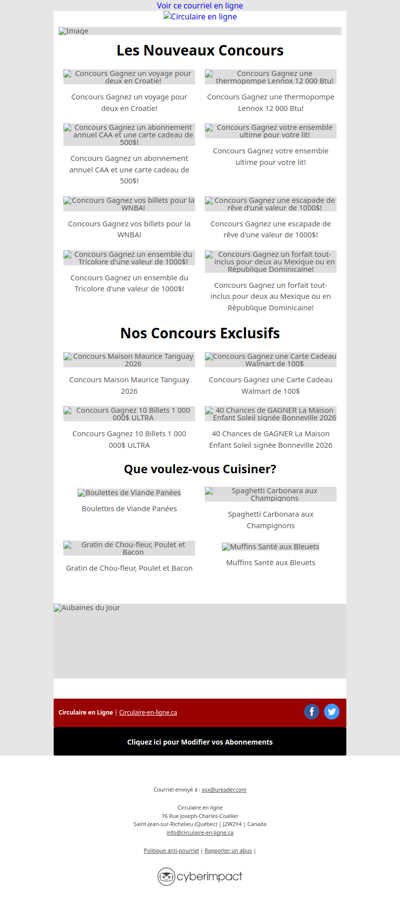 Concours Gagnez une Carte-cadeau SAQ de 100$