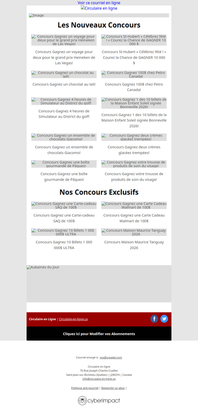 Gagnez un Voyage d'une valeur de 10 000$ ✈️