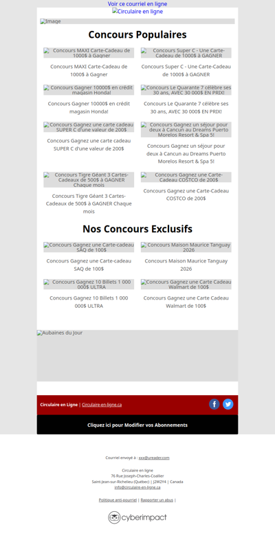 Concours Carte-Cadeau Jean Coutu de 1000$ à Gagner 🤩