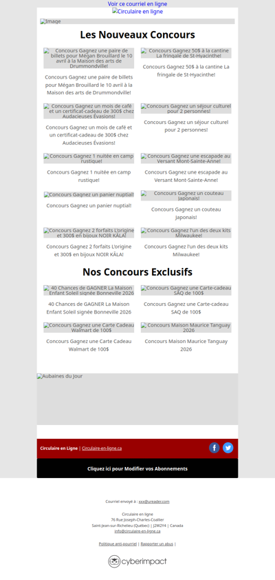 Concours Gagnez 10 Billets 1 000 000$ ULTRA🏆