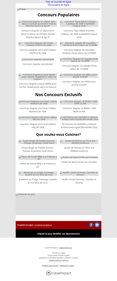 Concours Gagnez jusqu'à 75 000$ pour l'achat d'une véhicule