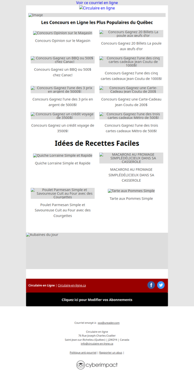 Maxi Costco Super C IGA Metro Rossy Walmart Tigre Géant Jean Coutu