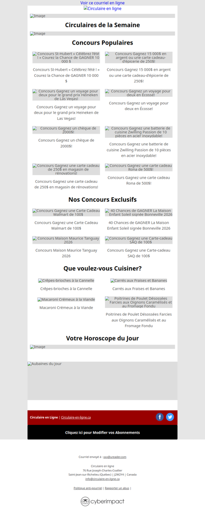 Rabais Costco de la Semaine