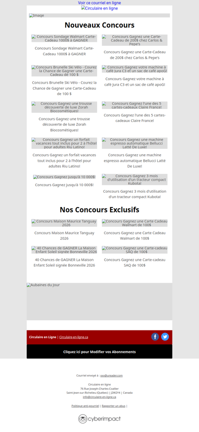 Concours Repartez avec 10 000$🤩