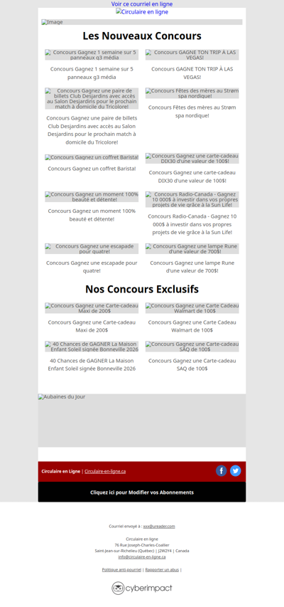 Concours MAXI Carte-Cadeau de 1000$ à Gagner🏆