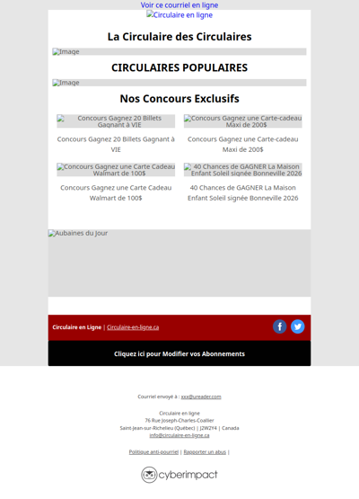 La Circulaires des CIRCULAIRES est Arrivée 🤩