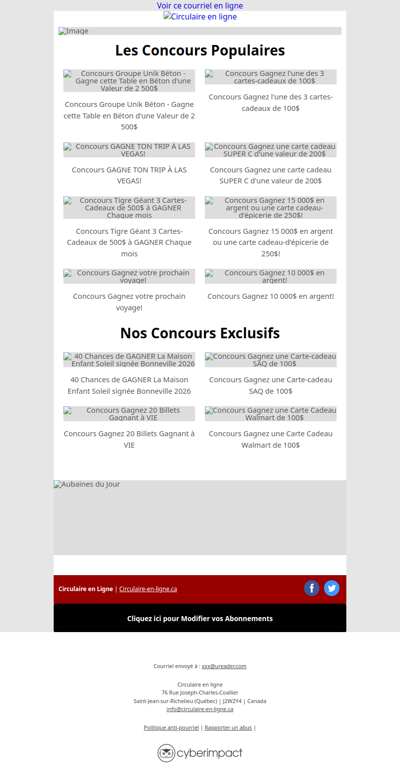 Concours MAXI Carte-Cadeau de 1000$ à Gagner🏆