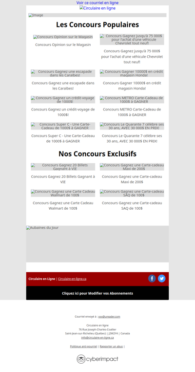 Concours Repartez avec 10 000$🤩