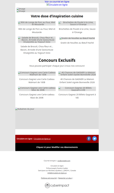 Maxi - Super C - Metro - IGA - Walmart - Tigre Géant