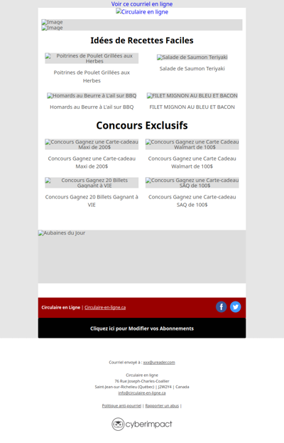 Nouvelles Circulaires du 7 Mai au 13 Mai 2026