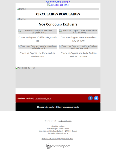 La Circulaires des CIRCULAIRES est Arrivée 🤩