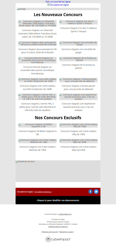 Concours MAXI Carte-Cadeau de 1000$ à Gagner🏆