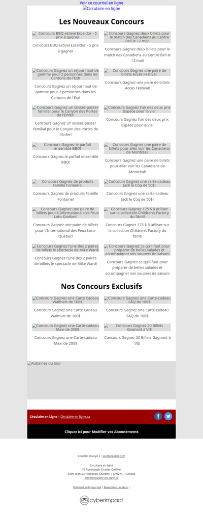 Plus de 14 Nouveaux Concours🏆