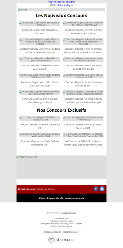 Concours Gagnez une Carte-cadeau SAQ de 100$ 🍷